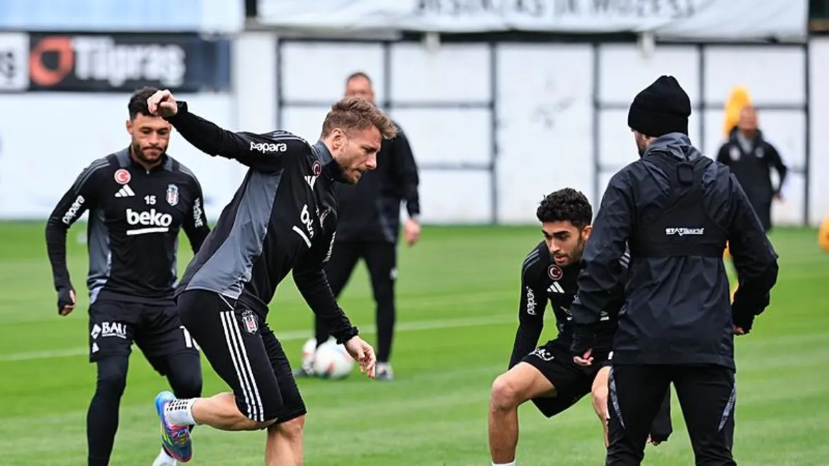 Beşiktaş'ta Göztepe maçı hazırlıkları sona erdi