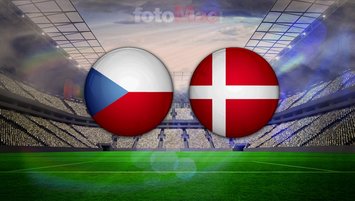 Çekya-Danimarka maçı detayları!