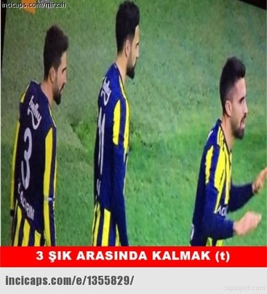 Beşiktaş-F.Bahçe maçı capsleri