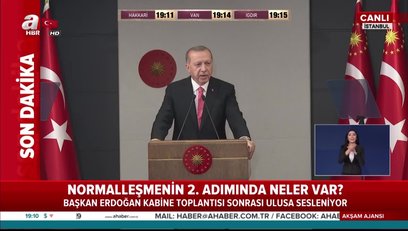 >Başkan Erdoğan yeni sokağa çıkma yasağını açıkladı!