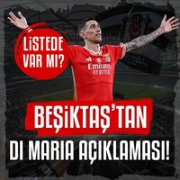 Beşiktaş'tan Di Maria açıklaması! Transferi...