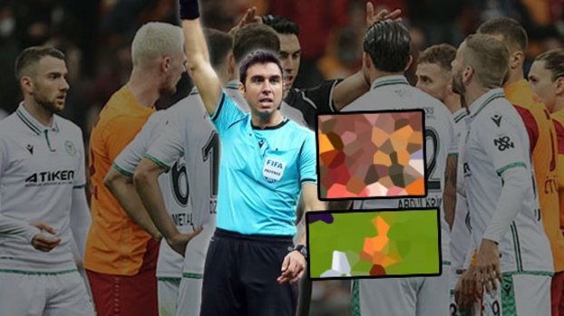 Galatasaray Konyaspor maçında penaltı beklentisi! İşte o pozisyon