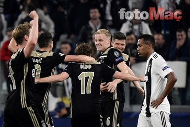 Juventus 1-2 Ajax Maçtan kareler / 17 Nisan