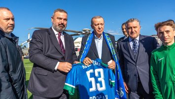 Erdoğan'dan ziyaret
