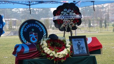 Türk futbolu ve Trabzonspor'un efsane ismi Ahmet Suat Özyazıcı son yolculuğuna uğurlandı