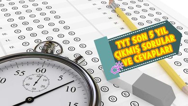 TYT ÇIKMIŞ SORULAR | ÖSYM TYT 2022, 2021, 2020, 2019, 2018 çıkmış soru ve çözümleri PDF İNDİR 2023