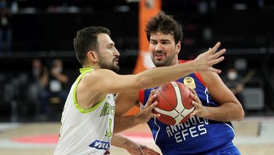 Anadolu Efes Zalgiris Kaunas deplasmanında
