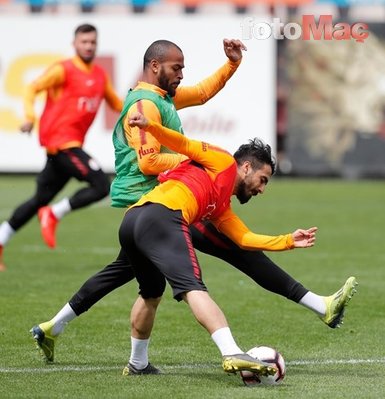 Galatasaray taktik çalıştı! Semih ve Feghouli ise...