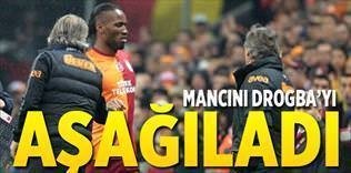 Mancini Drogba'yı aşağıladı