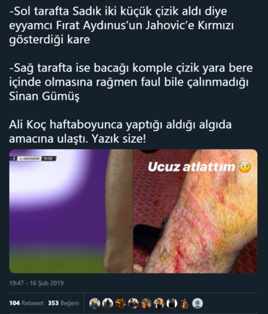 Fenerbahçe - A. Konyaspor maçına Fırat Aydınus damgası!