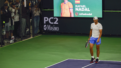 İspanyol tenisçi Rafael Nadal Indian Wells'ten çekildi