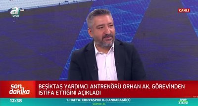 Orhan Ak Beşiktaş'tan istifa etti