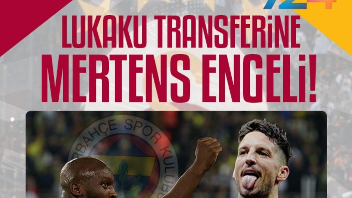 Lukaku’yu Mertens engelledi