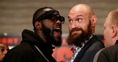 Fury ve Wilder arasında gergin anlar!