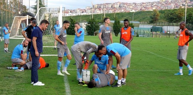 Trabzonspor'da 2 şok sakatlık