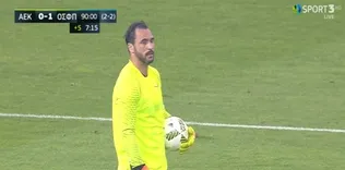 Beşiktaş’ın eski golcüsünden kalecilik performansı