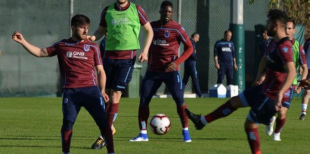 Trabzonspor Beşiktaş maçı hazırlıklarını sürdürdü