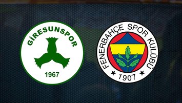 Giresunspor F.Bahçe maçı hangi kanalda canlı yayınlanacak?