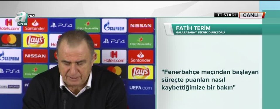 Fatih Terim'den maç sonu flaş transfer açıklaması
