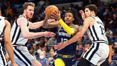 NBA Haberleri: Memphis Grizzlies-San Antonio Spurs: 118-105 | MAÇ SONUCU (ÖZET) - Ja Morant'ın gecesi