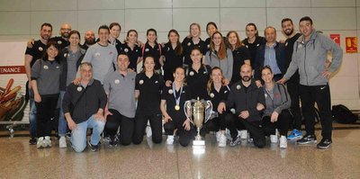 Şampiyon VakıfBank, basınla bir araya geldi