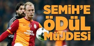 Semih Kaya'ya ödül müjdesi