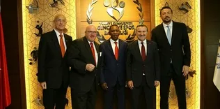 Bak, FIBA’yı ağırladı
