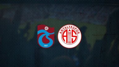 Son dakika spor haberleri: Trabzonspor'un Antalyaspor maçı 11'i belli oldu!