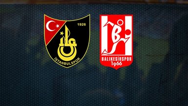 İstanbulspor Balıkesirspor maçı saat kaçta hangi kanalda CANLI yayınlanacak?