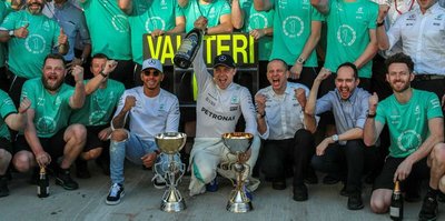 Bottas kariyerinin ilk zaferine ulaştı