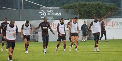 Trabzonspor hazırlıklarını sürdürdü