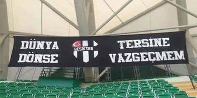 Beşiktaş için yapılan efsane pankartlar!