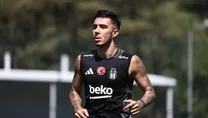 Emirhan Topçu’nun Beşiktaş’ta ilk antrenmanı