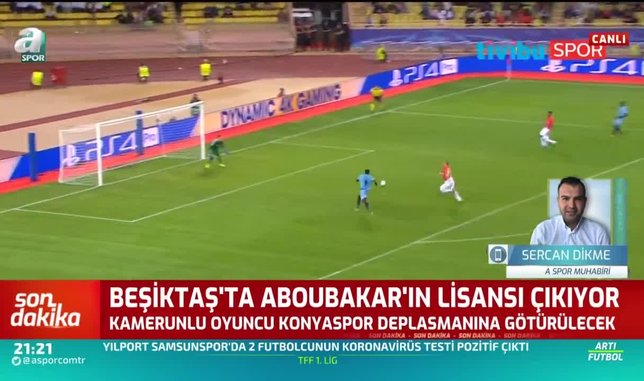 Beşiktaş'ta Vincent Aboubakar'ın lisansı çıkıyor