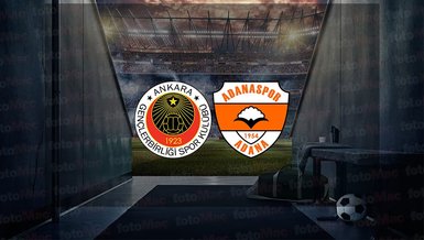 Gençlerbirliği - Adanaspor maçı ne zaman, saat kaçta ve hangi kanalda canlı yayınlanacak? | Trendyol 1. Lig