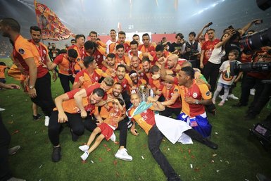 Galatasaray’ın şampiyonluk kutlamalarından kareler