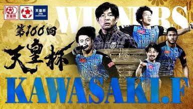 Japonya’da 100. İmparatorluk Kupası'nın sahibi Kawasaki Frontale