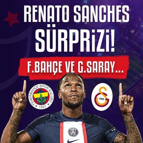 TRANSFER HABERLERİ - Renato Sanches sürprizi! Fenerbahçe ve Galatasaray...