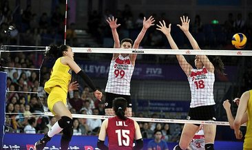 A Milli Kadın Voleybol Takımımız Çin'e 3-0 kaybetti