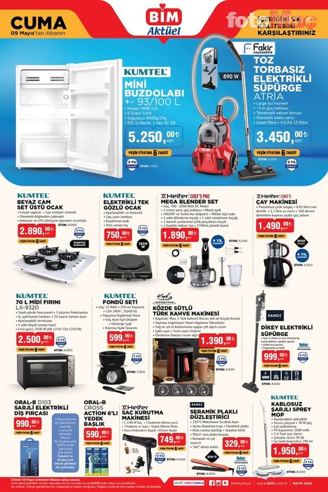 Bim aktüel katalog 9 Mayıs Cuma | Bu Cuma Bim'de indirimli aktüel ürünler