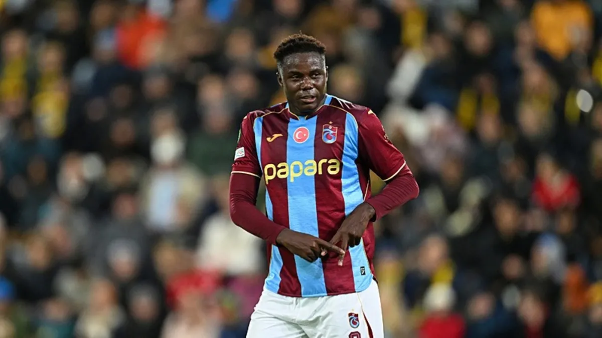 Trabzonspor'da Franculino Dju'dan gol katkısı