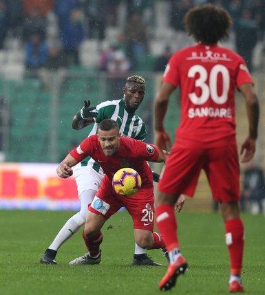 Bursaspor - Antalyaspor maçından kareler!