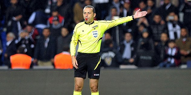 Derbi öncesi Cüneyt Çakır’a maç yok