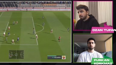Ozan Tufan ve Furkan Korkmaz'dan 'evde kal' maçı!