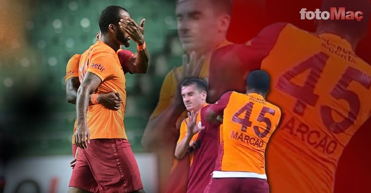 Giresunspor Galatasaray maçında takım arkadaşı Kerem Aktürkoğlu'na kafa ve yumruk atan Marcao'yu tarihi bir ceza bekliyor!