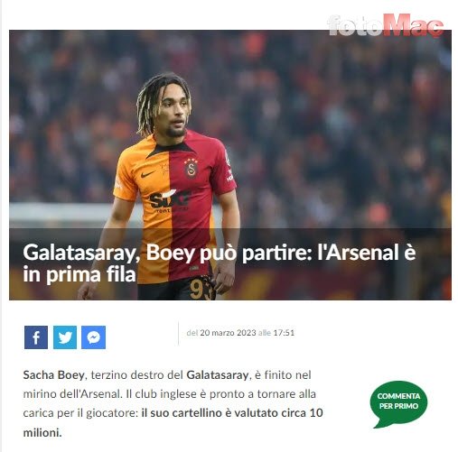 GALATASARAY TRANSFER HABERİ: Sacha Boey Ada yolcusu! Bonservisi...