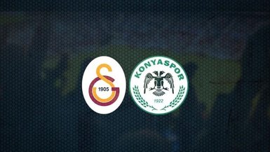 Galatasaray Konyaspor maçı saat kaçta hangi kanalda canlı yayınlanıyor? GS maçı canlı