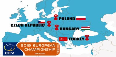 2019 Avrupa Kadınlar Voleybol Şampiyonası Türkiye'de