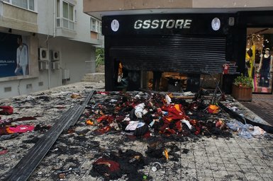 GS Store’a çirkin saldırı