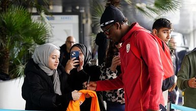 Galatasaray kafilesi Kayseri'ye geldi!
